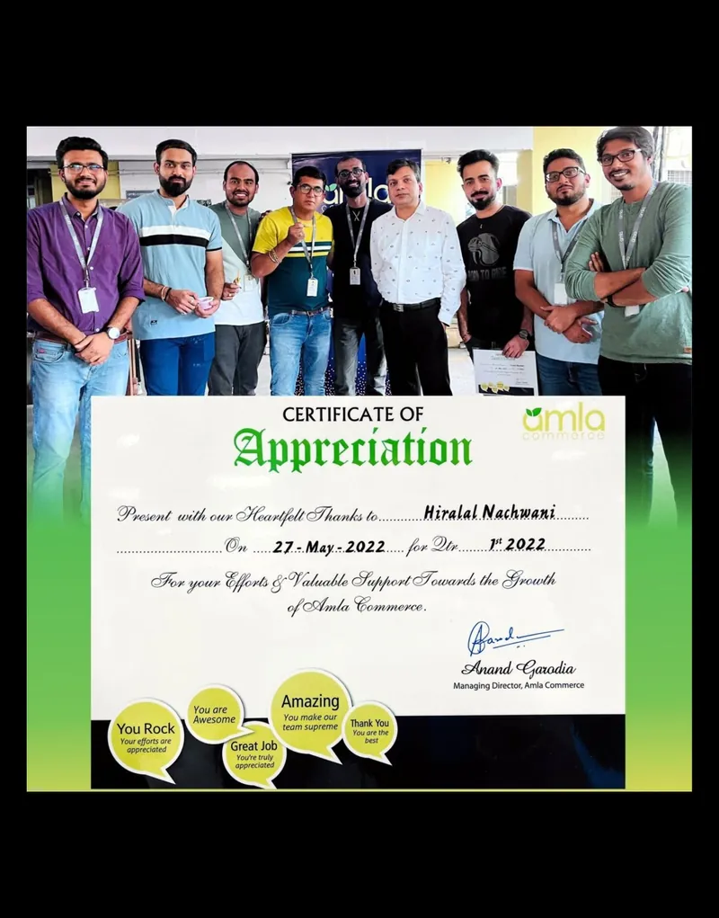 Amla Quarterly Award